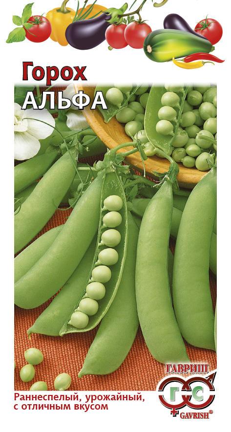 Горох "Альфа" 10 г сер. "Традиция". "Гавриш",РФ