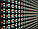 Светодиодная бегущая строка красного цвета, 2560х800 мм, фото 3