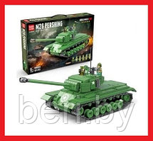 100065 Конструктор Quanguan "Американский танк M26 Pershing ", 1013 деталей, аналог LEGO (Лего)