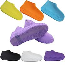 Водонепроницаемые бахилы от дождя Waterproof Silicone Shoe Cover, фото 2