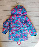 Детская куртка для девочки демисезонная, рост 104, фото 2