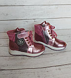 Детские ботинки для девочки весна-осень, размер 27, фото 2