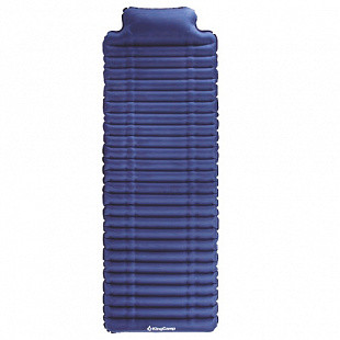 Самонадувающийся коврик KingCamp Comfort light 1903 blue - фото 1 - id-p146236562