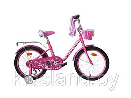 Детский велосипед Favorit Lady 18'' светло-розовый