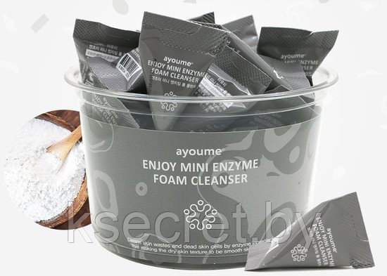 Энзимная пенка для умывания Ayoume Enjoy Mini Enzyme Foam Cleanser Set - фото 1 - id-p146246142