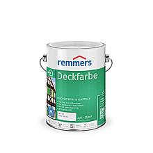 Remmers DECKFARBE 5л - Атмосферостойкая акрилатная универсальная высокоукрывистая эластичная краска на водн