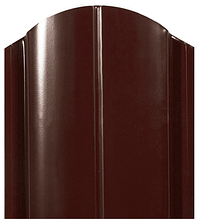 Штакетник Европланка глянцевый двухсторонний RAL 8017 (шоколадно-коричневый)