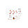 N2214 Столовый сервиз Luminarc Carine Florenza White, 46 предметов, 6 персон, набор тарелок, фото 2