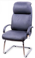 Кресло Надир хром CF для переговорных и дома, ORION Chrome CF в коже ECO