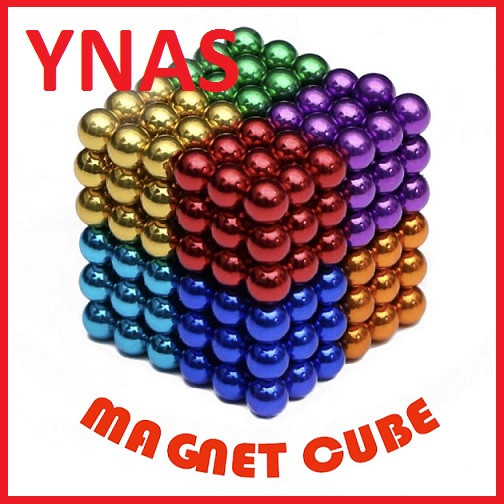 Магнитный неокуб радуга 8 цветов детская развивающая игрушка кубик головоломка пазл антистресс Neocube
