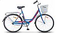 Велосипед женский Stels Navigator 245 26" Z010 серый-красный, фото 2