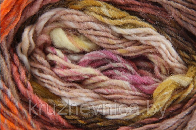 Пряжа NORO Taiyo 4 Ply цвет 49 (50% Хлопок, 17% Шерсть, 17% Полиамид, 16% Шелк, 50гр/210м)