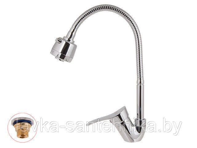 Смеситель для кухонной мойки AV Engineering AVZIK4-A137-722
