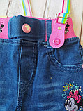 Детские джинсы для девочки Минни Маус, рост 98, фото 3