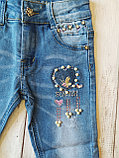 Детские джинсы для девочки, рост 104, фото 3