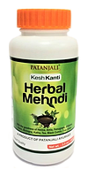 Хна Кеш Канти Патанджали (Patanjali Kesh Kanti Herbal Mehndi), 100г - натуральная с травами
