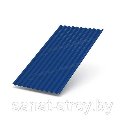 Профилированный лист С-21x1000-A (ПЭ-01-5005-0,4) RAL 5005 Синий насыщенный, фото 2