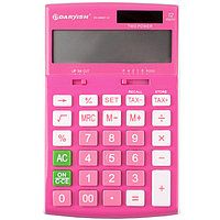 Калькулятор настольный (12 разр.) "Darvish" M3 Розовый, фото 1