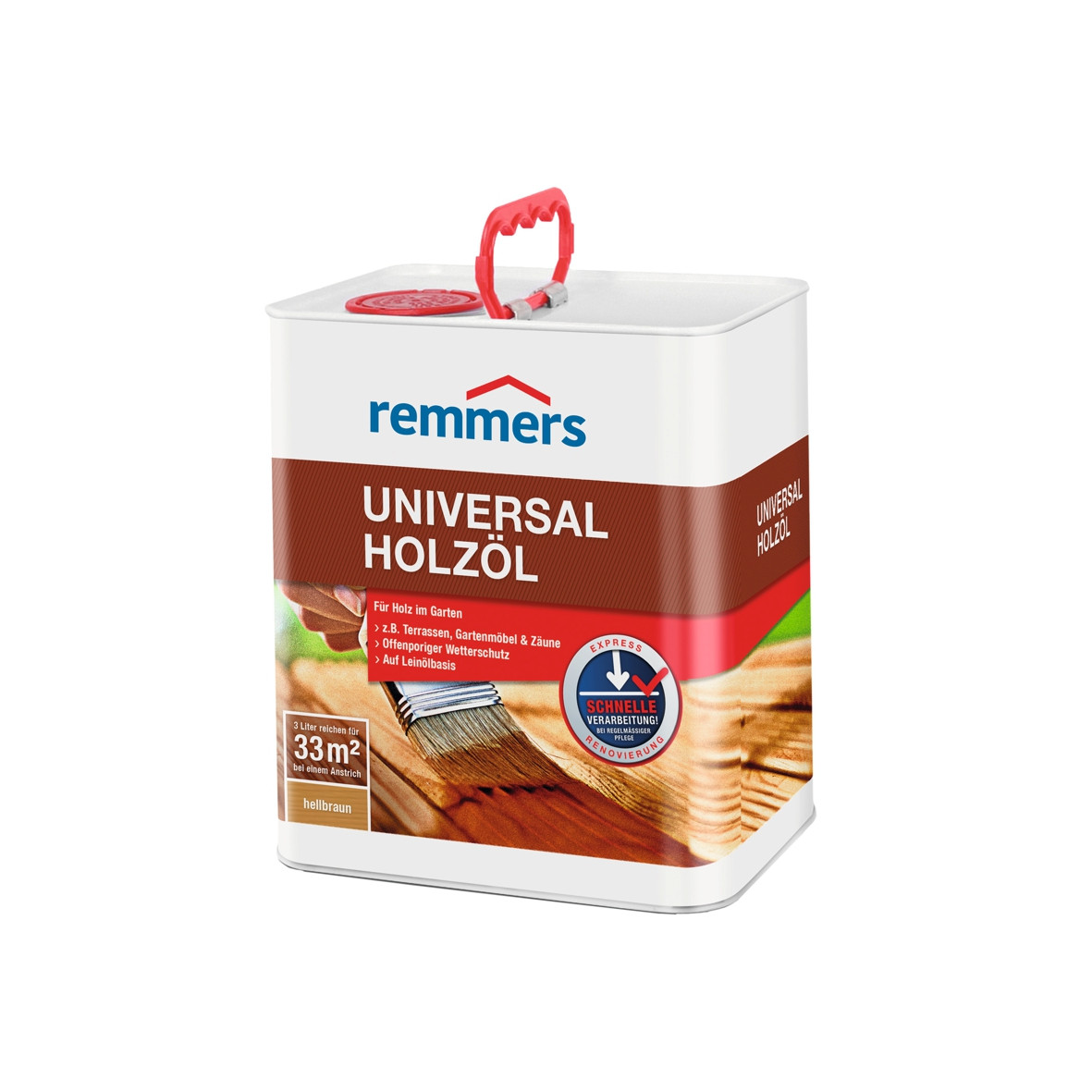 Remmers UNIVERSAL-HOLZÖL 3 л Универсальное масло для садовой древесины - фото 1 - id-p146309759
