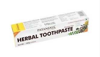 Зубная паста с Tравами Патанджали, Patanjali Herbal Toothpaste, 100г - фото 1 - id-p146312740