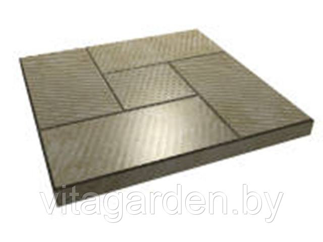 Форма для тротуарной плитки Кубик штрих