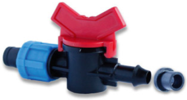 КП-22С Кран стартовый для капельной ленты с упл. резинкой