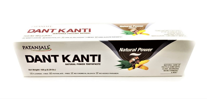Зубная паста Дант Канти Природная Сила, Patanjali Dant Kanti Natural Power, 150г - фото 1 - id-p146331873