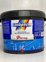 Краска Диамант Фасад, 10 л, 15,5 кг, акриловая Diamant Фасад