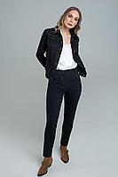 Женские осенние джинсовые черные брюки MARIKA 400/2 черный 42р.