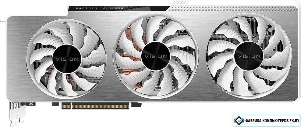 Видеокарта Gigabyte GeForce RTX 3080 Vision OC 10GB GDDR6X GV-N3080VISION OC-10GD - фото 1 - id-p146390429
