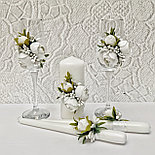 Свадебный набор "Пионы" в белом цвете (mini), фото 2
