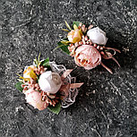 Свадебный набор "Пионы" в пудровом цвете (mini), фото 4