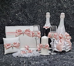 Свадебный набор "Perfect"  в цвете сочной пудры