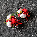 Свадебный набор "Пионы" в красном цвете (mini), фото 4