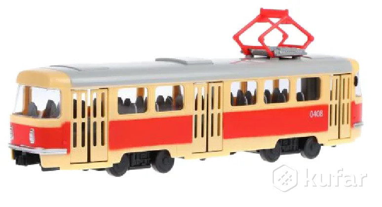 Детский игрушечный автобус со световыми и звуковыми эффектами арт. 9708 ( трамвай, троллейбус в наличии ) - фото 3 - id-p146394725