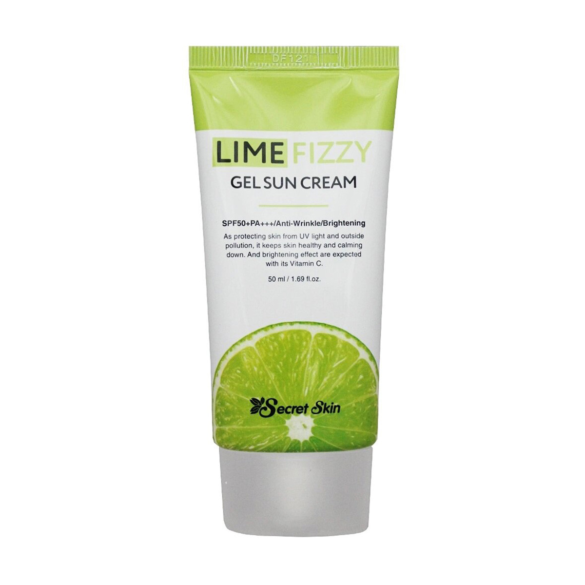 Крем с SPF защитой  с экстрактом лайма Secret Skin Lime Fizzy Gel Sun Cream SPF50+ PA+++