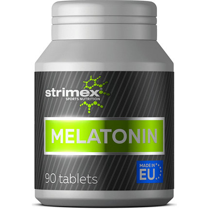 Витамины, минералы и жирные кислоты Strimex Sport Nutrition Melatonin 90 табл, фото 2
