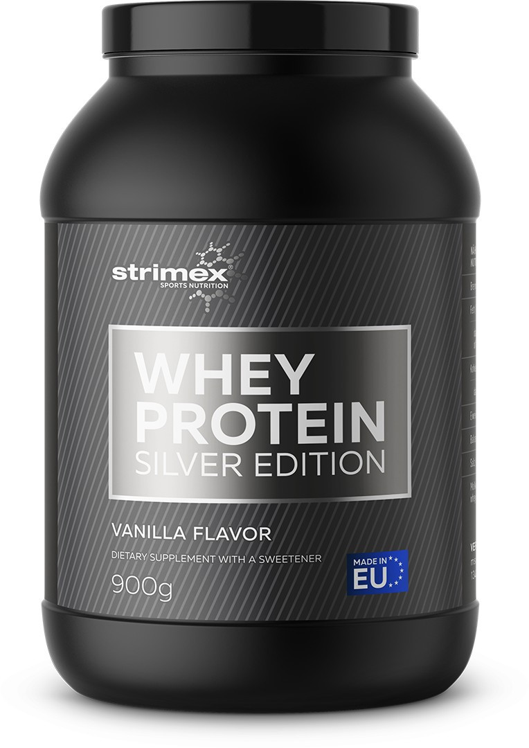 Протеин Strimex Sport Nutrition Whey Protein Silver Edition 900 г - фото 1 - id-p109300747