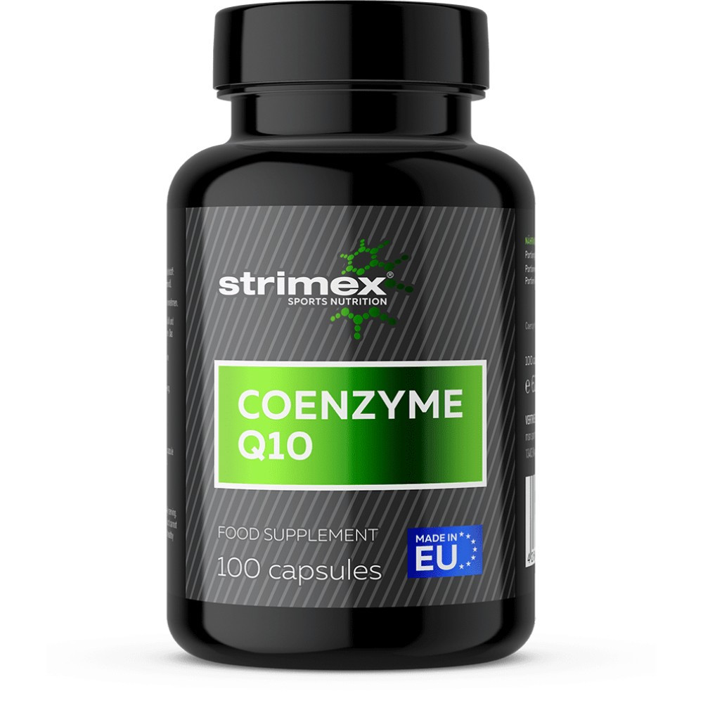 Витамины, минералы и жирные кислоты Strimex Sport Nutrition Coenzyme Q10 100 капс - фото 1 - id-p146400589