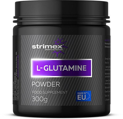 Аминокислоты и BCAA Strimex Sport Nutrition L-Glutamine 300 грамм, фото 2