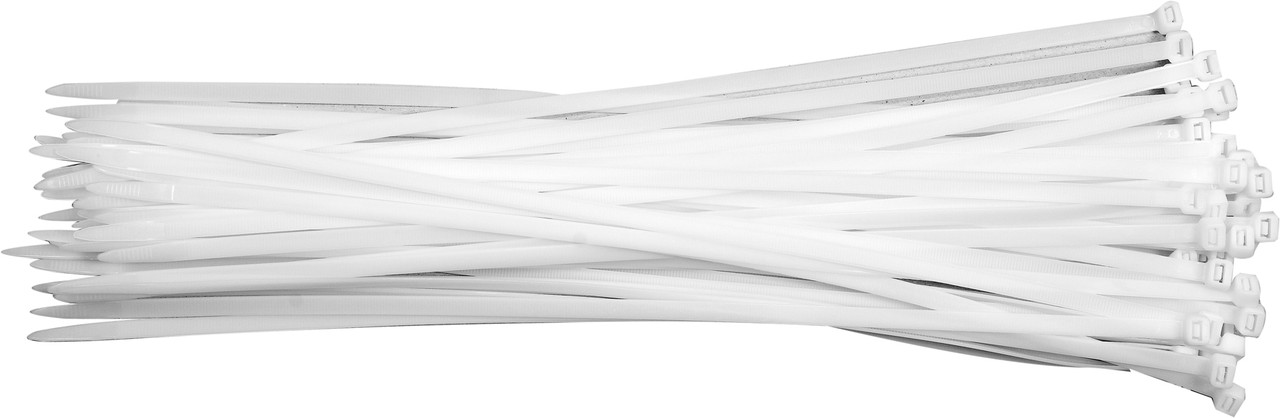 50мм 5мм. Стяжка кабельная (хомут) 500х8,2 белая нейлон (PLC-C8.2x500) EKF. Хомут 2,5х100мм нейлон (100шт) ИЭК. Стяжка 5bites CV-200wh. Нейлоновый белый хомут 3,6х300мм 100шт TDM sq0515-0123.
