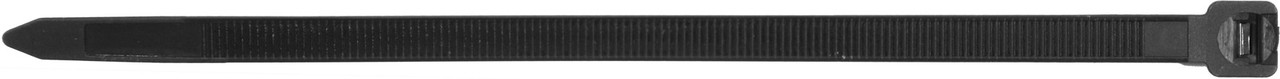Хомут пластмассовый чёрный 350х7,6мм (50шт) "Yato" YT-70652