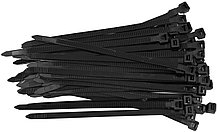 Хомут пластмассовый чёрный 350х7,6мм (50шт) "Yato" YT-70652, фото 2