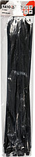 Хомут пластмассовый чёрный 430х7,6мм (50шт) "Yato" YT-70654, фото 3