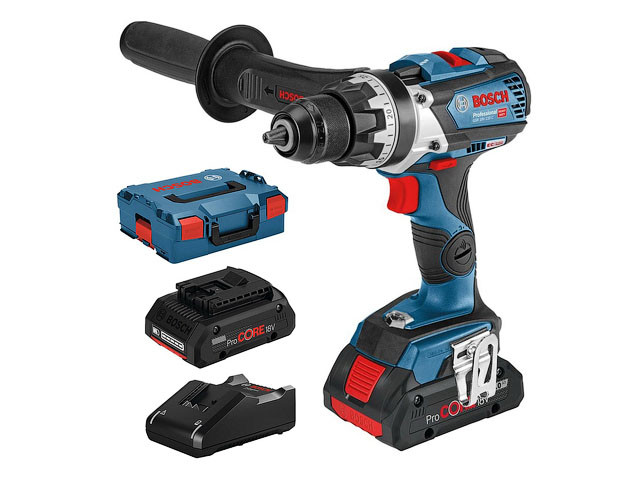 Аккум. дрель-шуруповерт BOSCH GSR 18V-110 C L-BOXX (18.0 В, 2 акк., 5.0 А/ч Li-Ion, 2 скор., 110 Нм, шурупы до