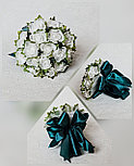 Свадебный набор "Майский" в изумрудном цвете (mini), фото 5