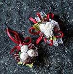 Свадебный набор "Майский" в бордовом цвете (mini), фото 4