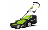 Электрическая газонокосилка GreenWorks GLM1241