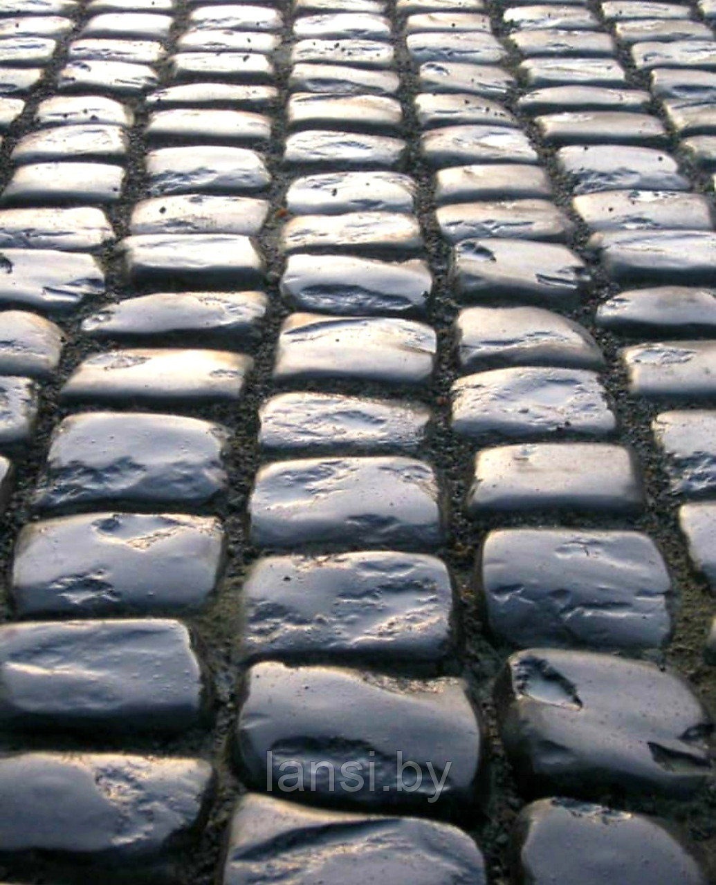Плитка тротуарная "Брусчатка" бетон - фото 4 - id-p133205575