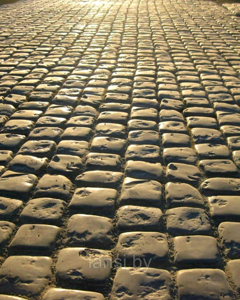 Плитка тротуарная "Брусчатка" бетон - фото 2 - id-p133205575